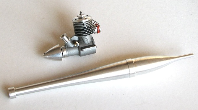 (image for) PROFI .8cc Speed Engine Pipe Only
